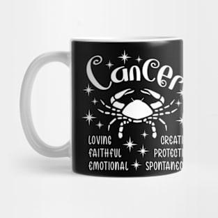 Zodiac Signs Cancer Mug